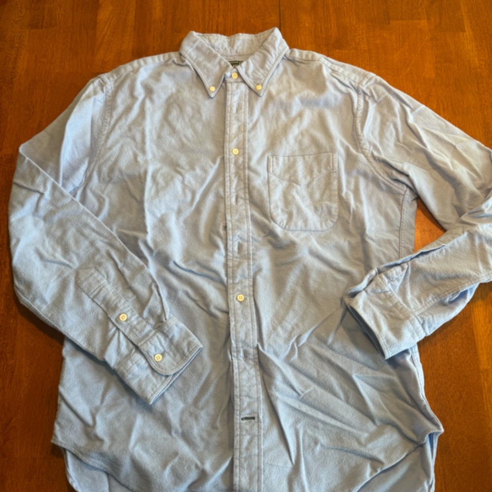 Gitman Brothers Vintage Flannel in Light Blue